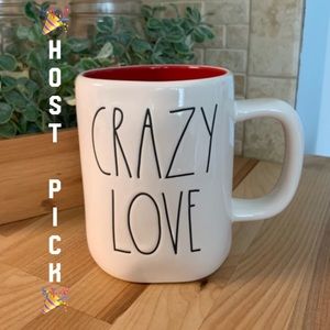 Rae Dunn By Magenta “CRAZY LOVE” LL Ceramic Mug NWT